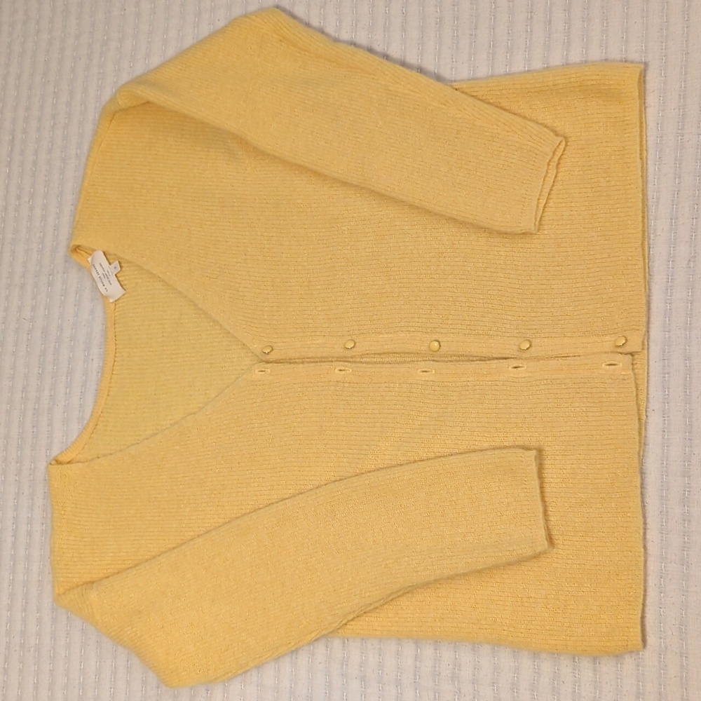 Sezane Barry Cardigan - Yellow - Small
